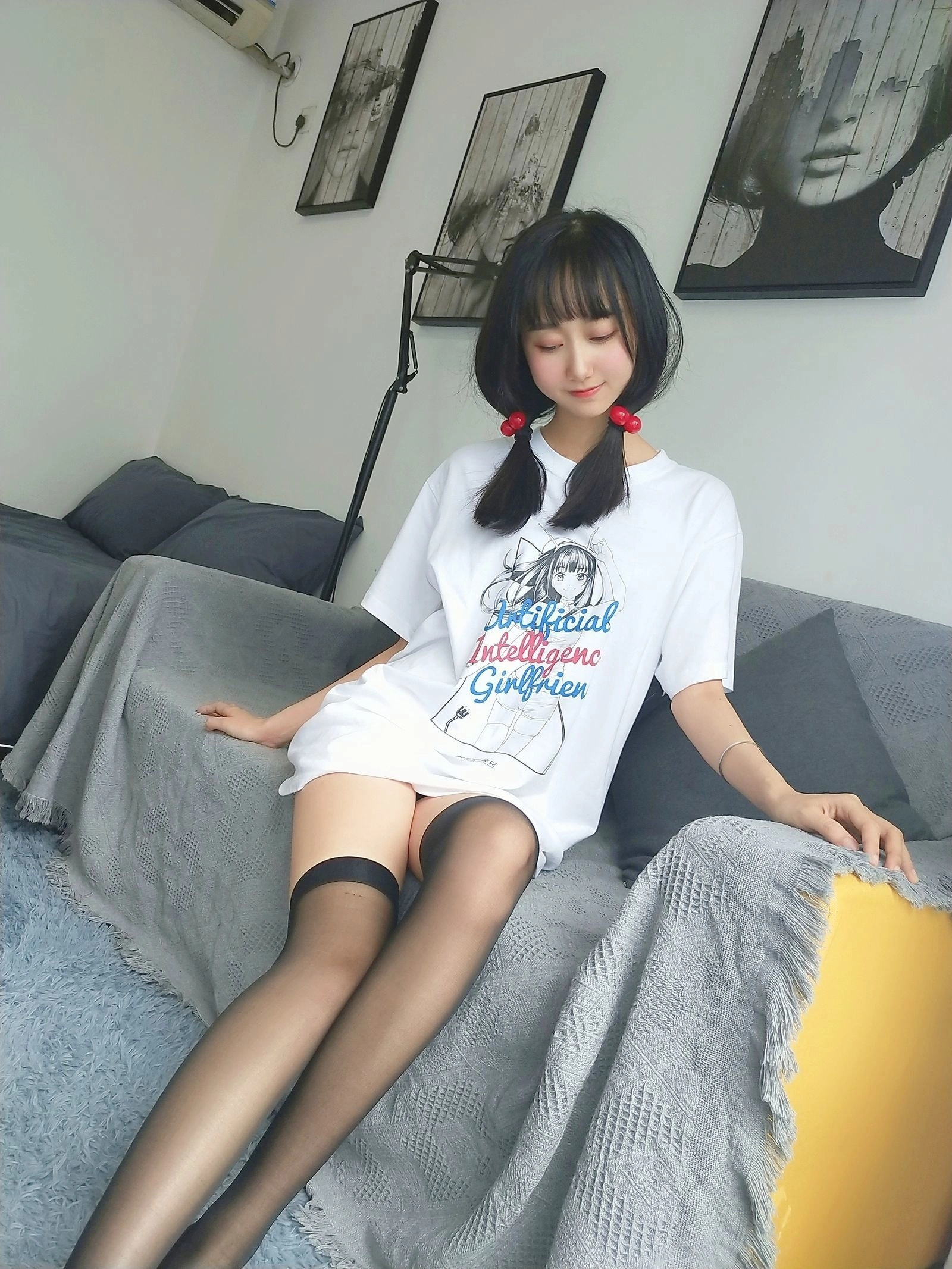 木绵绵OwO - NO.52 智能型彼女 T恤 2